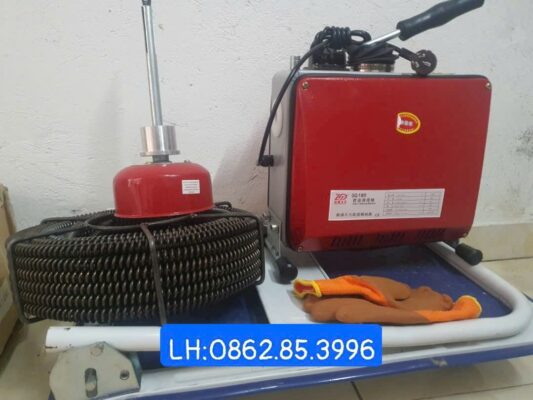 Máy thông tắc cống lò xo GQ150B-1800w
